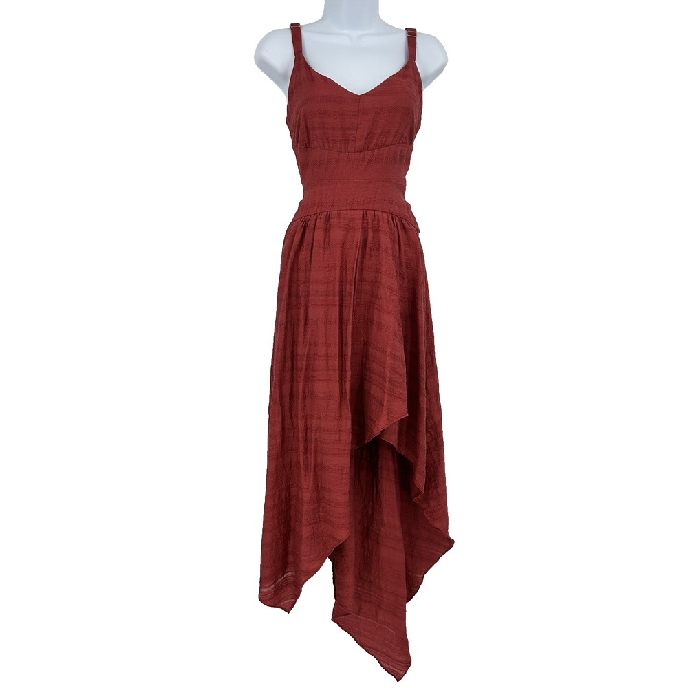 Regency Renaissance Fairy Midi Dress Small Asymmetric Corset Festival Ren Faire